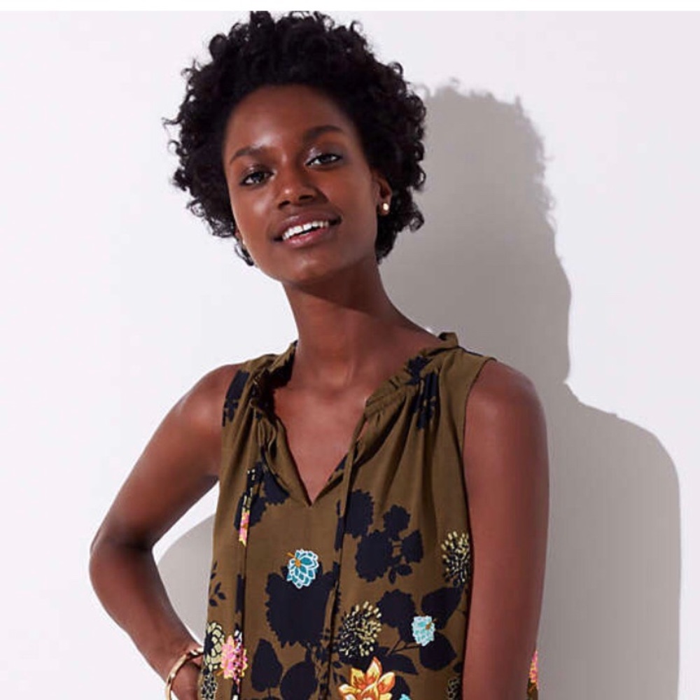 LOFT summer floral dress